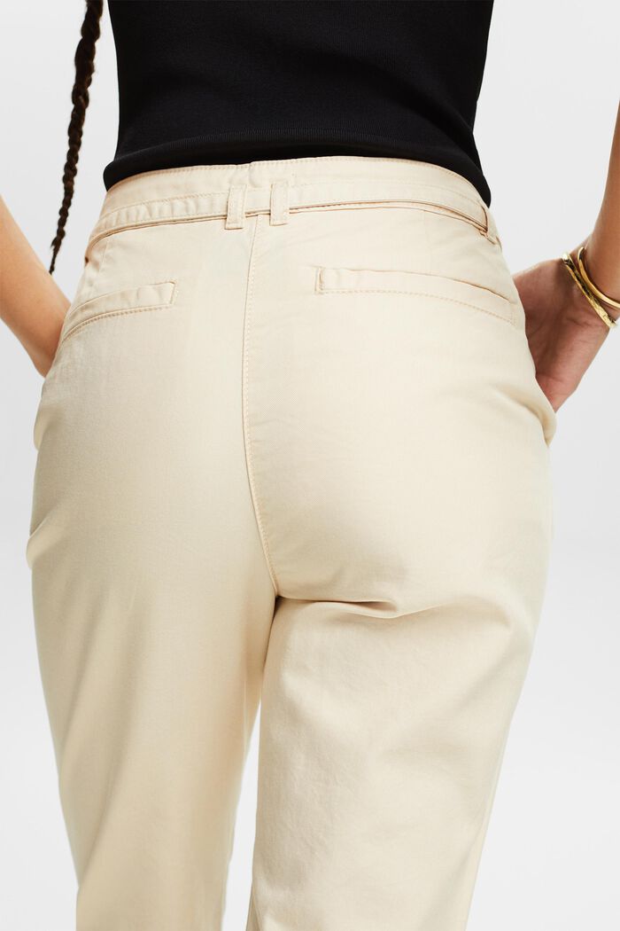 Kalhoty chino s opaskem, CREAM BEIGE, detail image number 2