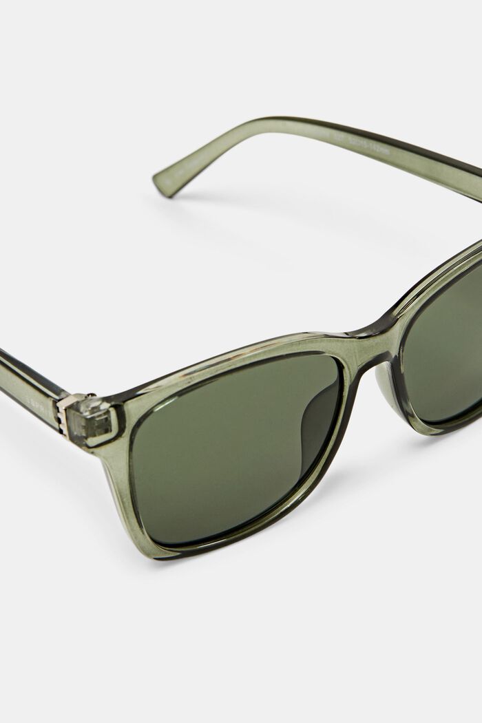 Hranaté sluneční brýle, OLIVE GREEN, detail image number 1