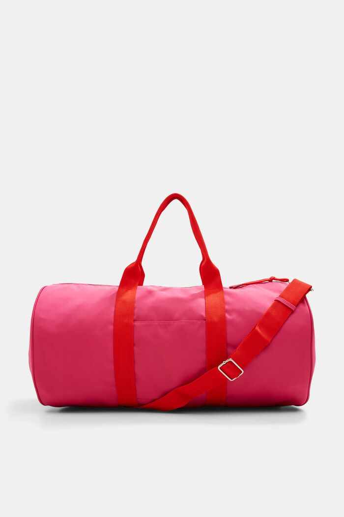 Velká cestovní taška ve stylu duffle bag, PINK FUCHSIA, overview