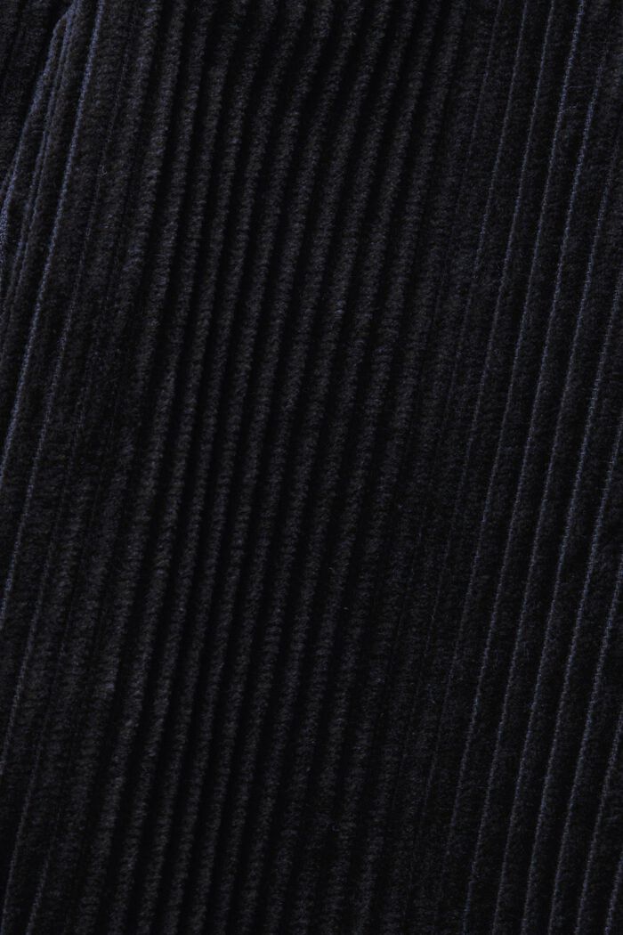 Manšestrové kalhoty v jogger stylu, BLACK, detail image number 1