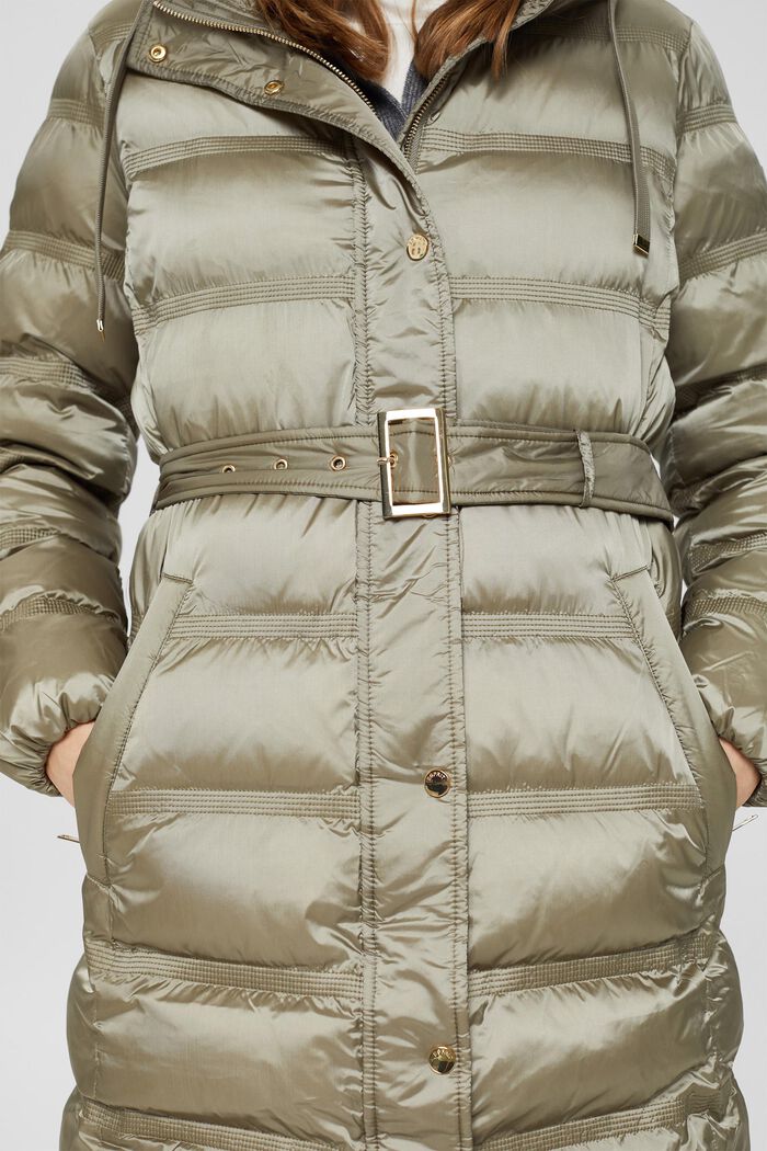 Z recyklovaného materiálu: prošívaný kabát s materiálem 3M™ Thinsulate, LIGHT KHAKI, detail image number 0