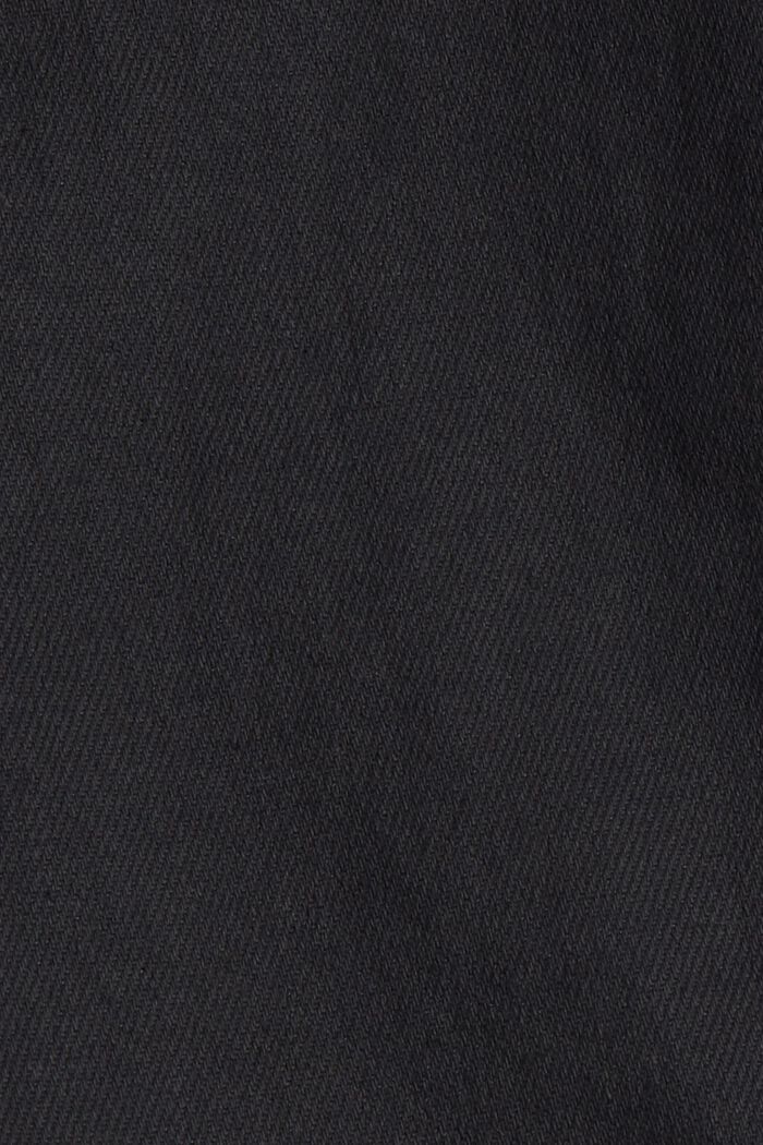 Džíny s detaily zipů, ze směsi s bio bavlnou, BLUE BLACK, detail image number 4