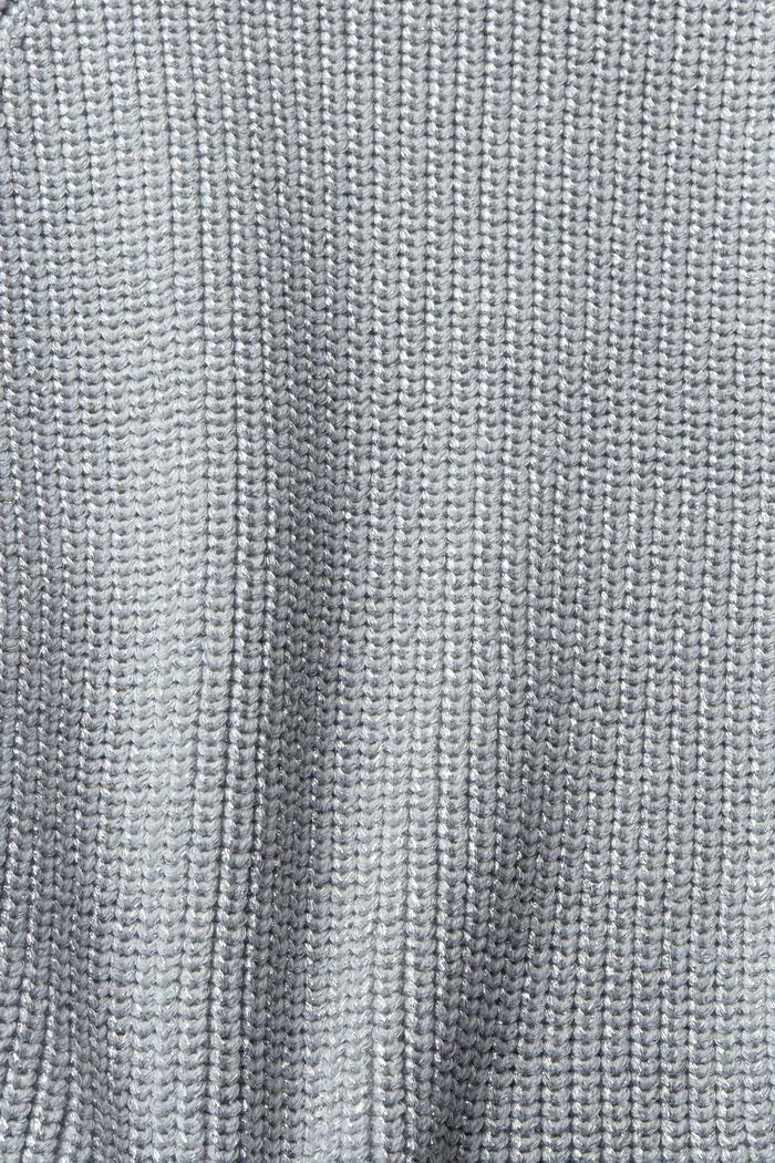 Třpytivý pletený svetr, LIGHT GREY, detail image number 5