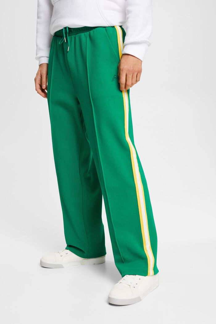 Kalhoty se širokými nohavicemi, EMERALD GREEN, detail image number 0