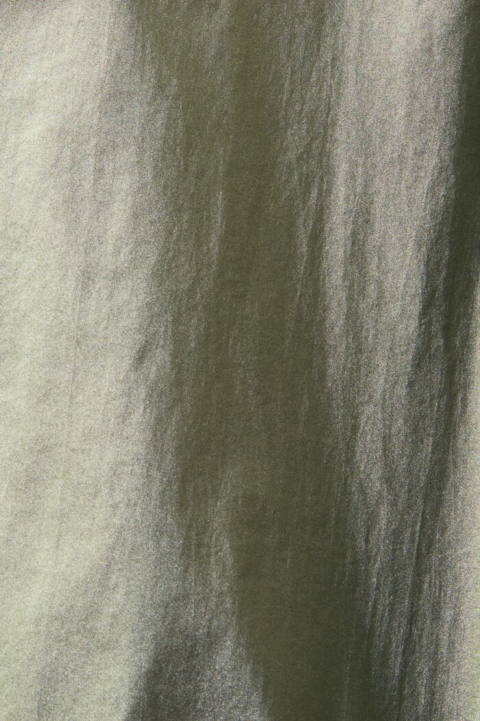 Větrovka s metalickou povrchovou vrstvou, DARK TEAL GREEN, detail image number 6