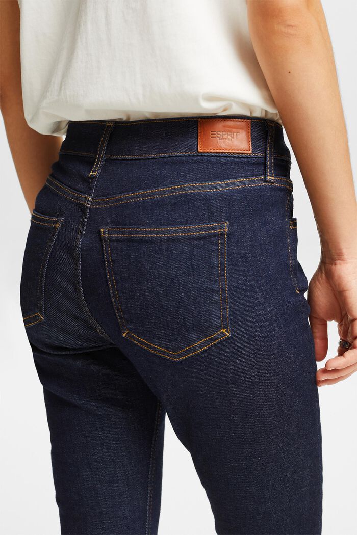 Skinny džíny se střední výškou pasu, BLUE RINSE, detail image number 3