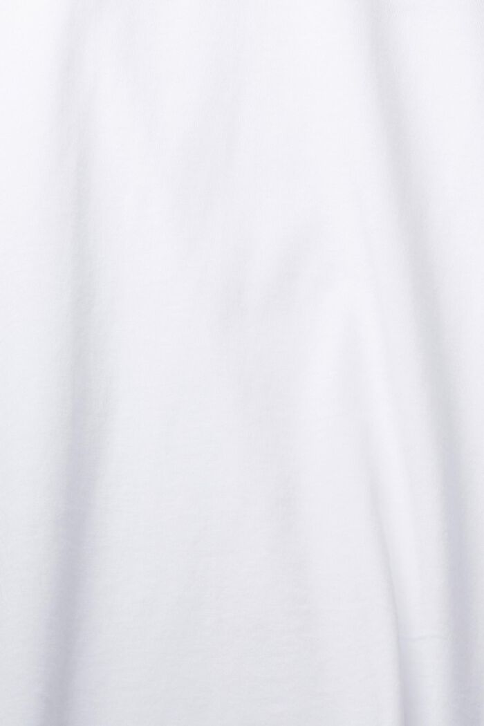 Žerzejové tričko, 100 % bavlna, WHITE, detail image number 1