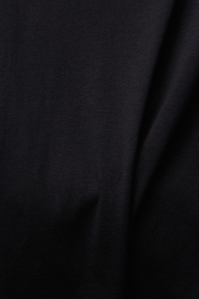 2 ks v balení: basic tričko, směs s bio bavlnou, BLACK, detail image number 5
