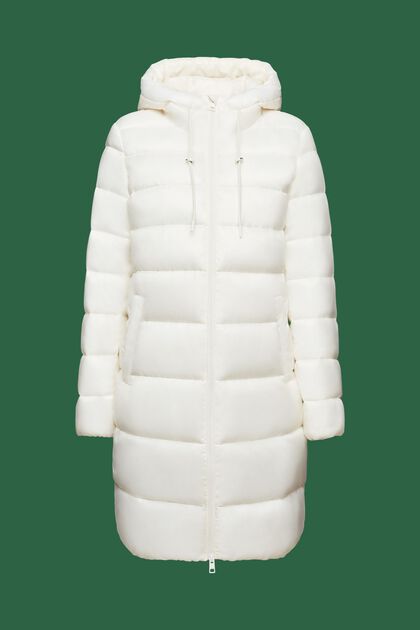 Vodoodpudivý zateplený kabát s kapucí