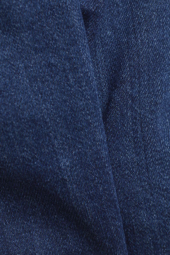 Džínové šortky se stahovací šňůrkou, BLUE DARK WASHED, detail image number 5