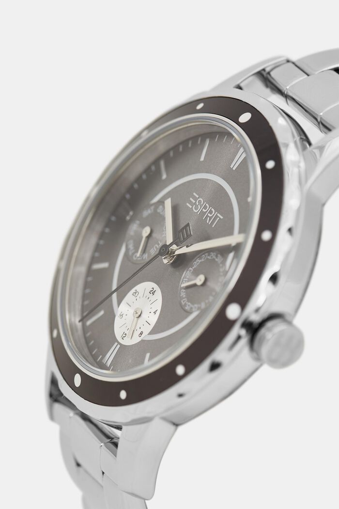 Multifunkční hodinky se článkovým páskem, SILVER, detail image number 1