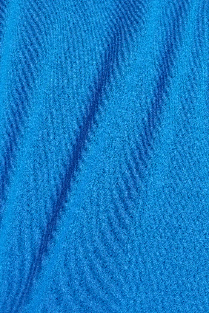 Tričko s dlouhým balónovým rukávem, LENZING™ ECOVERO™, BLUE, detail image number 4