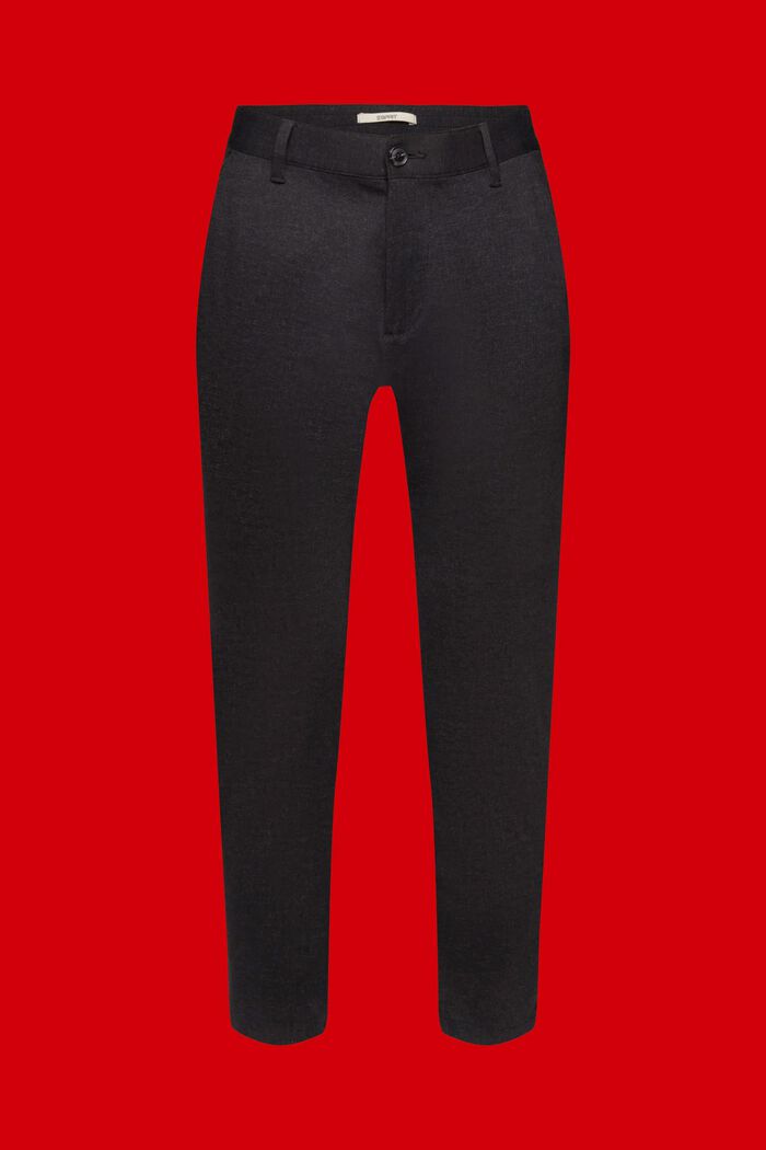 Elegantní kalhoty v joggingovém stylu, ANTHRACITE, detail image number 5