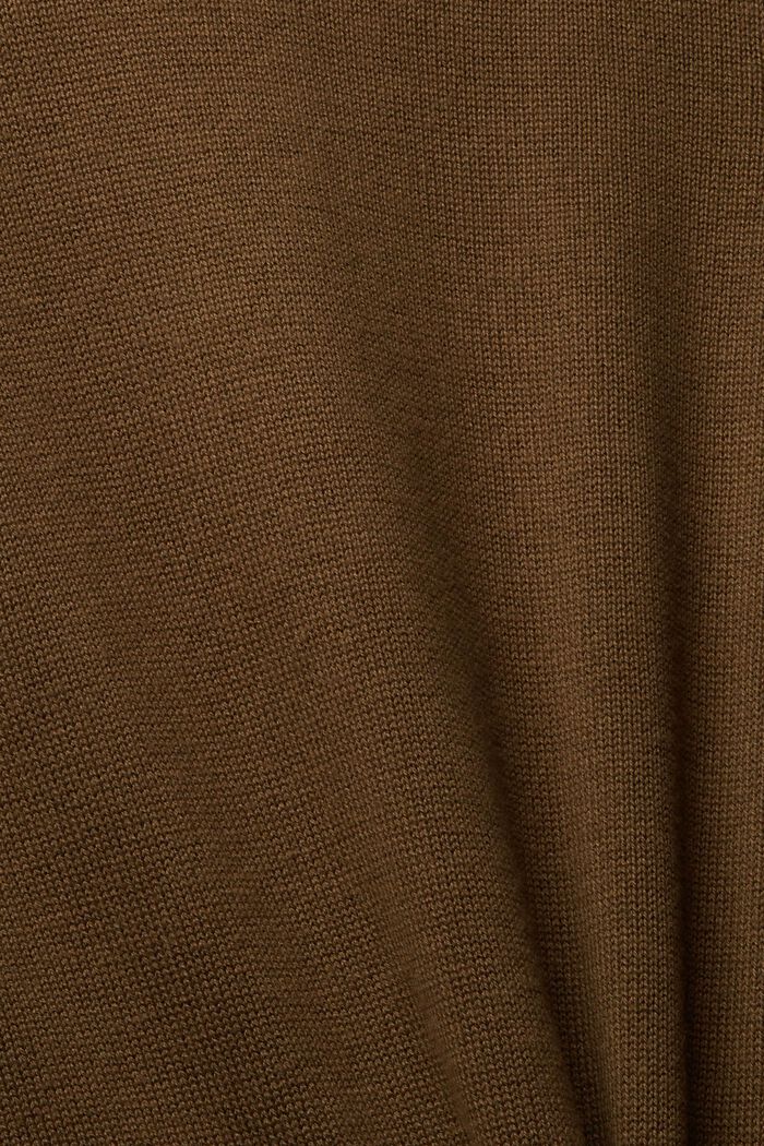 Midi šaty z pleteniny, KHAKI GREEN, detail image number 1