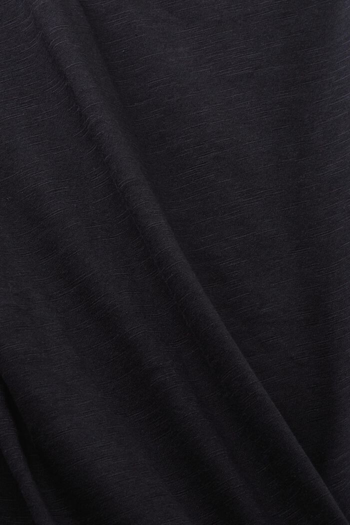 Bavlněné tričko, 2 ks v balení, BLACK, detail image number 4