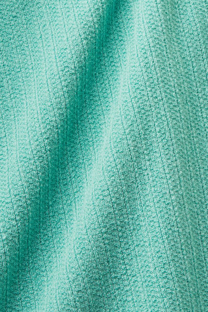 Mini sukně z žebrové pleteniny, DUSTY GREEN, detail image number 4
