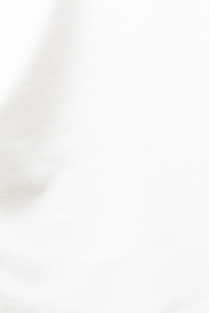 Z recyklovaného materiálu: mikina s nezačištěnými okraji, OFF WHITE, detail image number 4