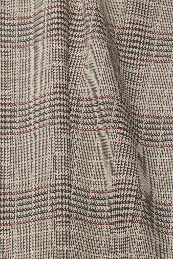 PRINCE OF WALES CHECK mix & match kalhoty do zvonu, BEIGE, detail image number 1