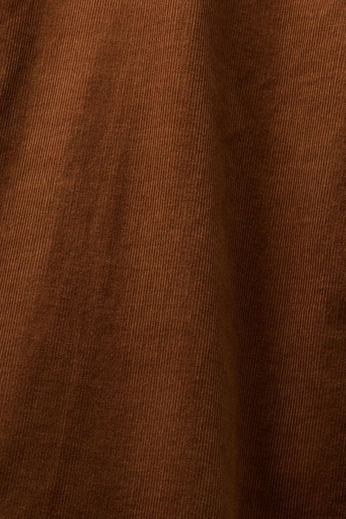 Manšestrová košile, 100% bavlna, BARK, detail image number 5