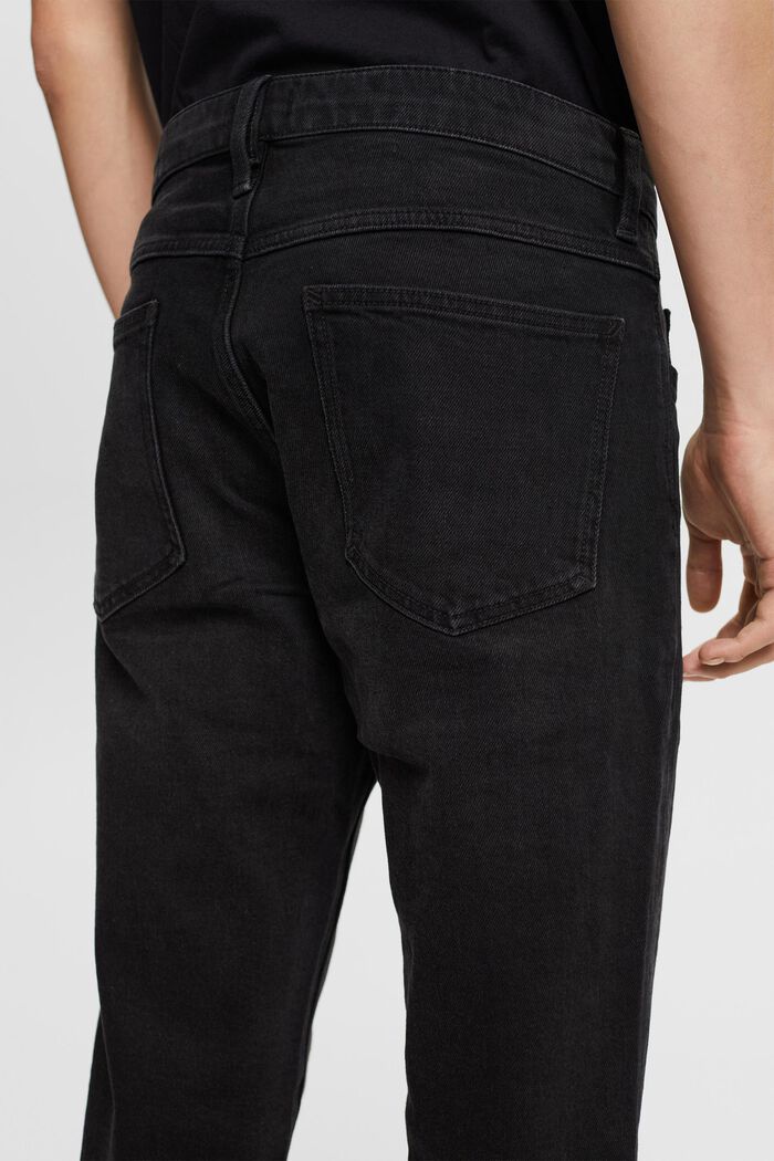 Strečové džíny, BLACK DARK WASHED, detail image number 4