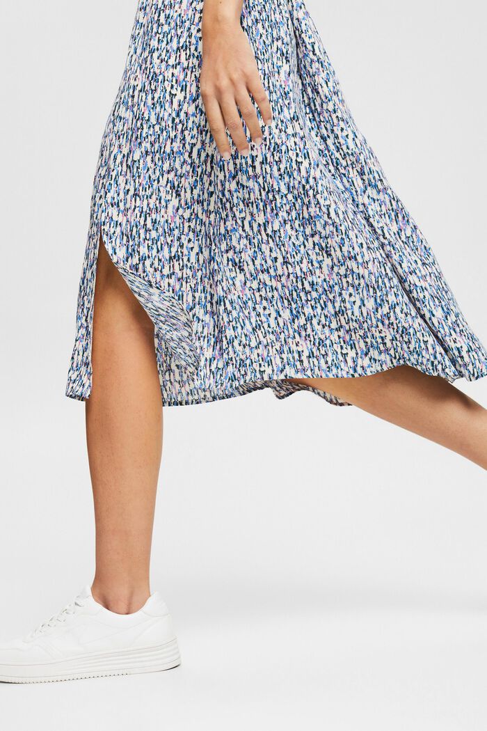 Midi sukně se vzorem, LENZING™ ECOVERO™, BLUE LAVENDER, detail image number 2