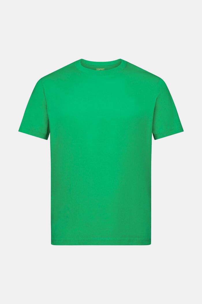 Žerzejové tričko s kulatým výstřihem, NEW GREEN, detail image number 6