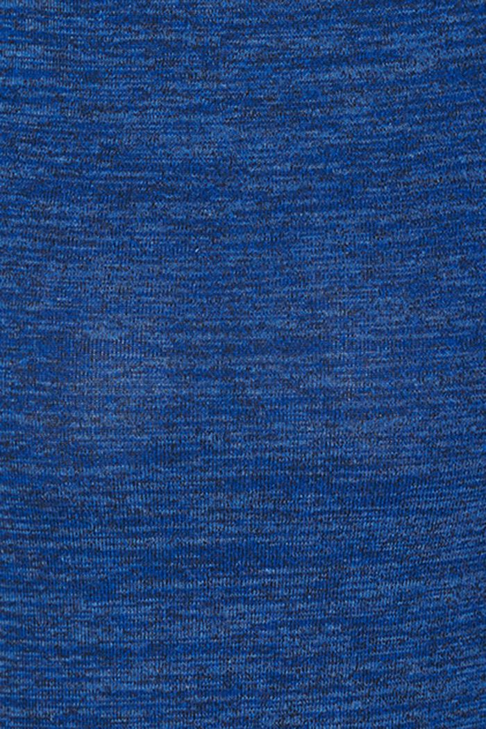 MATERNITY pletené šaty s úpravou pro kojení, ROYAL BLUE, detail image number 4