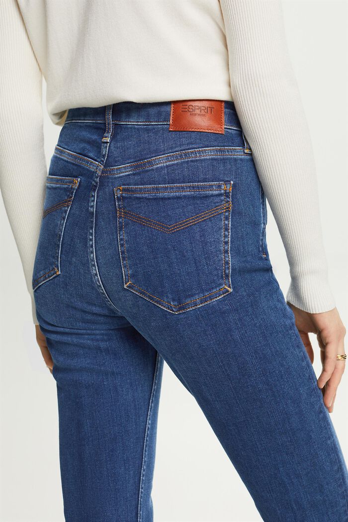 Bootcut džíny s vysokým pasem, v prémiové kvalitě, BLUE MEDIUM WASHED, detail image number 2