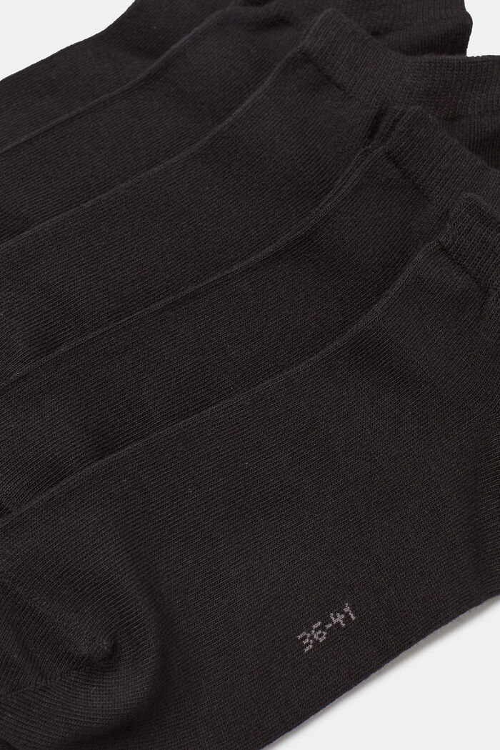 Ponožky ze směsi s bavlnou, 5 párů v balení, BLACK, detail image number 2