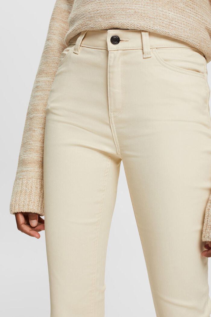 Kalhoty v úzkém střihu s vysokým pasem, z imitace kůže, ICE, detail image number 2