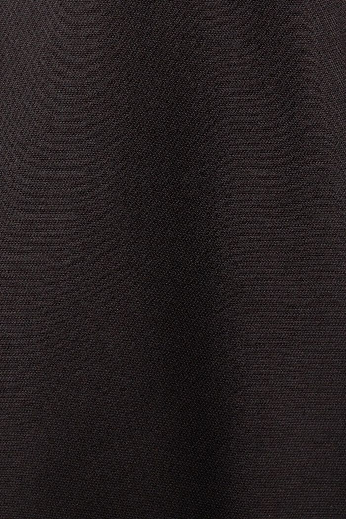 Z recyklovaného materiálu: zateplený kabát s odepínací kapucí, BLACK, detail image number 5
