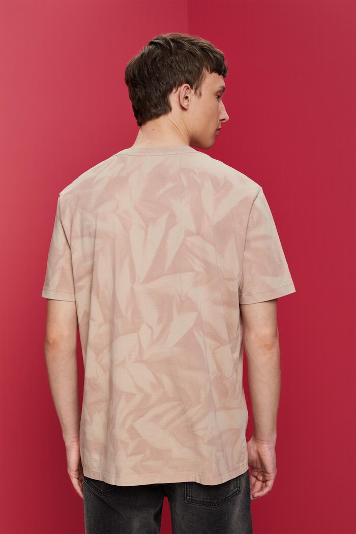 Tričko s kulatým výstřihem ke krku, 100% bavlna, DARK OLD PINK, detail image number 3