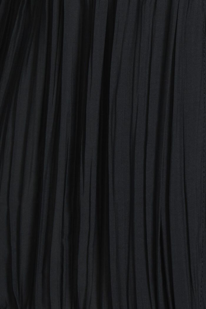 Plisovaný kabátek se stojáčkem, BLACK, detail image number 4