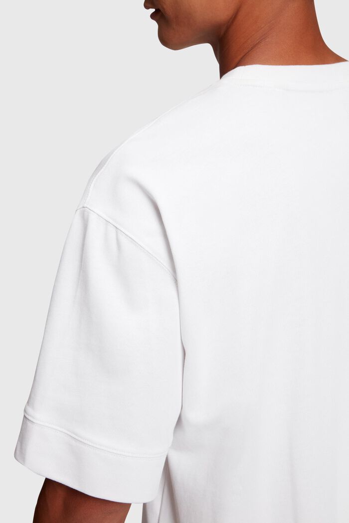 Tričko s potiskem indigo, WHITE, detail image number 3
