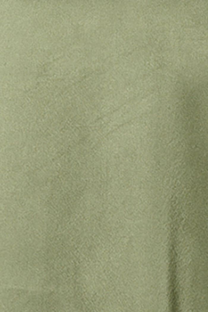 MATERNITY Saténové šaty s páskem, OLIVE GREEN, detail image number 3