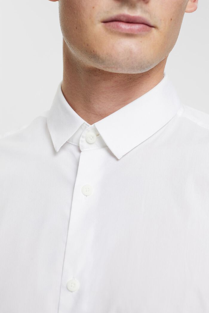 Tričko s úzkým střihem, WHITE, detail image number 3