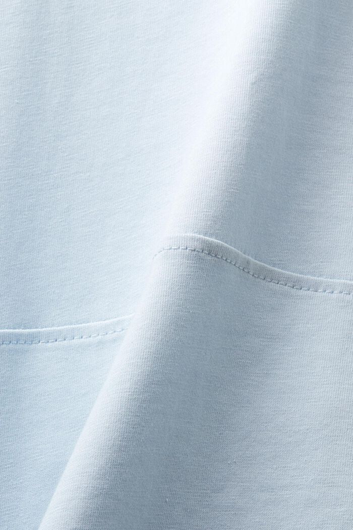 Tričko s dlouhým rukávem, z bio bavlny, LIGHT BLUE, detail image number 5