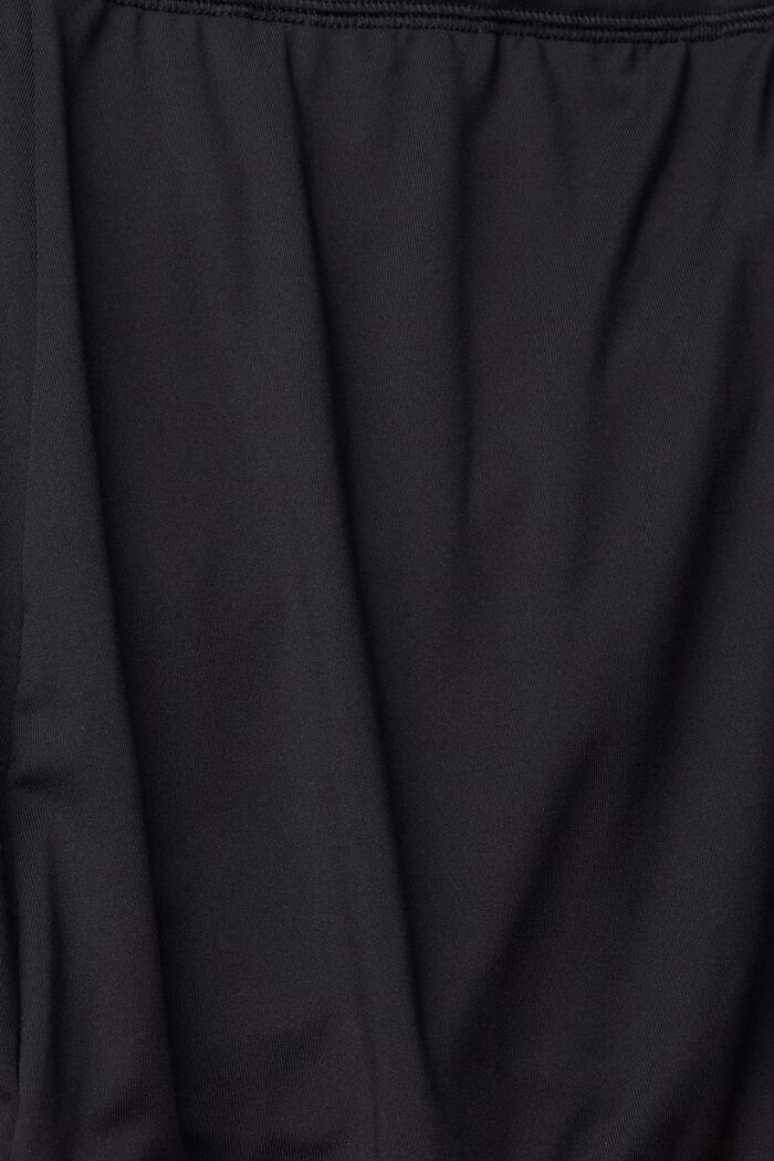 Z recyklovaného materiálu: sukně s integrovanými šortkami, E-DRY, BLACK, detail image number 4