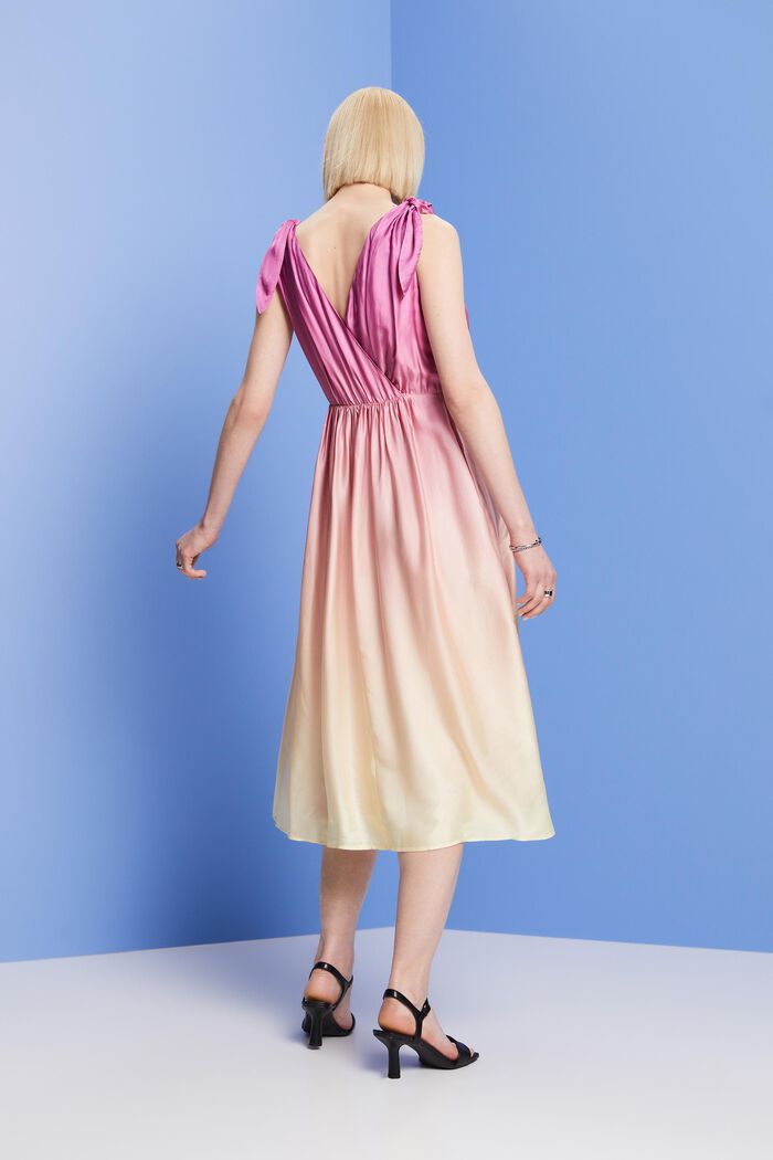 Vzorované midi šaty, PASTEL YELLOW, detail image number 3