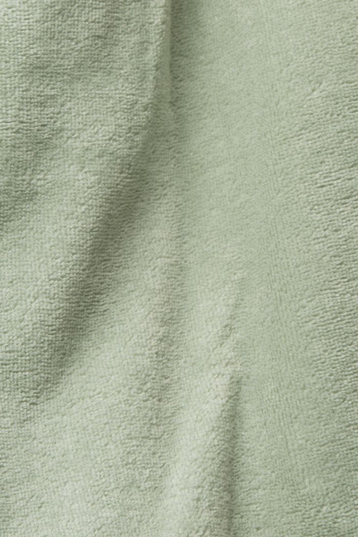 Koupací plášť z veluru, SOFT GREEN, detail image number 4