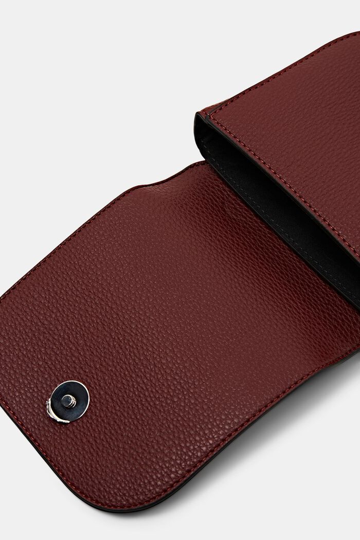 Mini kabelka přes rameno, GARNET RED, detail image number 3