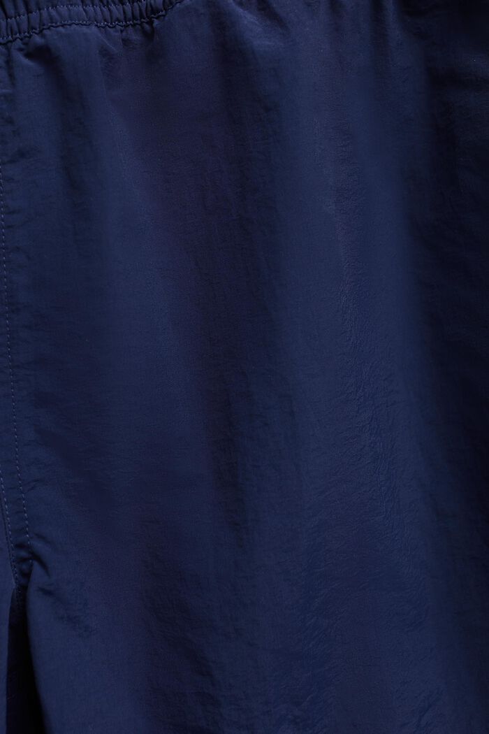 Plavecké šortky se zmačkanou úpravou, DARK BLUE, detail image number 4