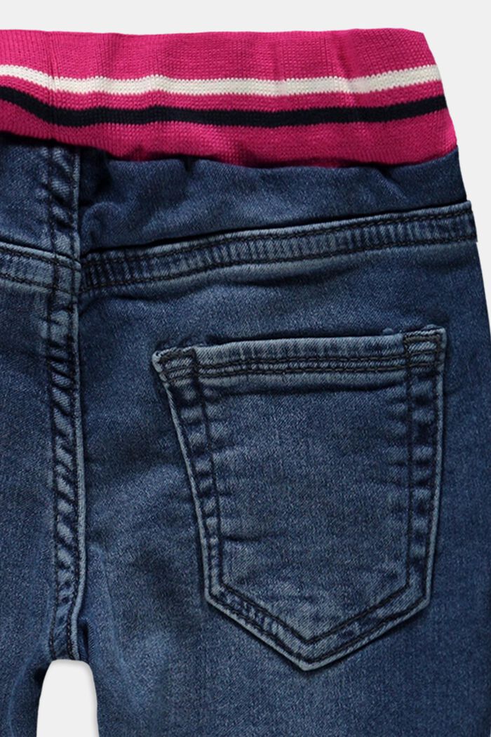 Pants denim, BLUE DARK WASHED, detail image number 2