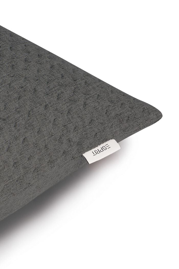 Velký tkaný povlak na polštář pro váš domov, DARK GREY, detail image number 1