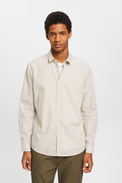 Vzorovaná košile z udržitelné bavlny