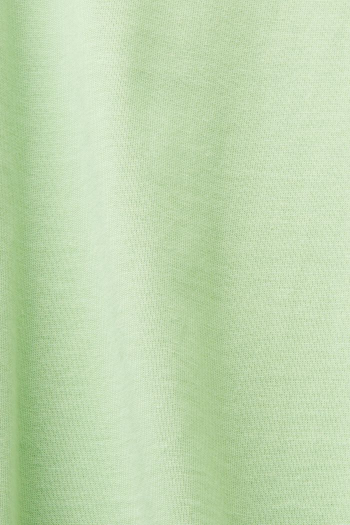 Tričko s kulatým výstřihem, LIGHT GREEN, detail image number 4