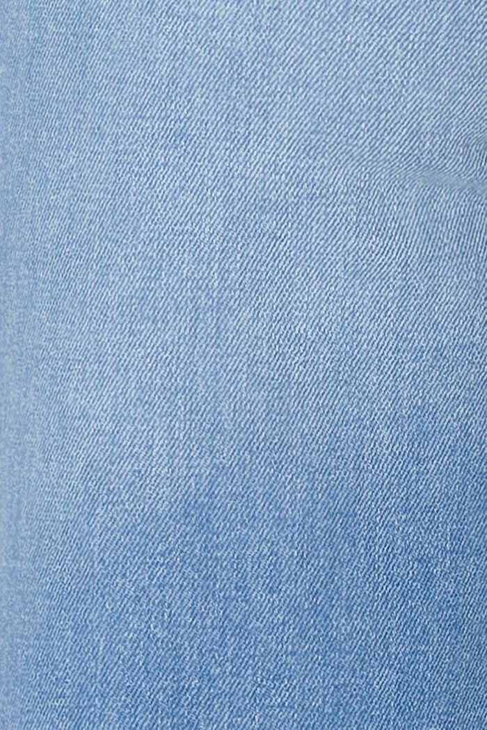 Džíny s rovnými nohavicemi a pasem přes bříško, BLUE MEDIUM WASHED, detail image number 2
