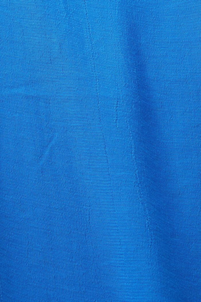 Zkrácený overal se špičatým výstřihem, BRIGHT BLUE, detail image number 4