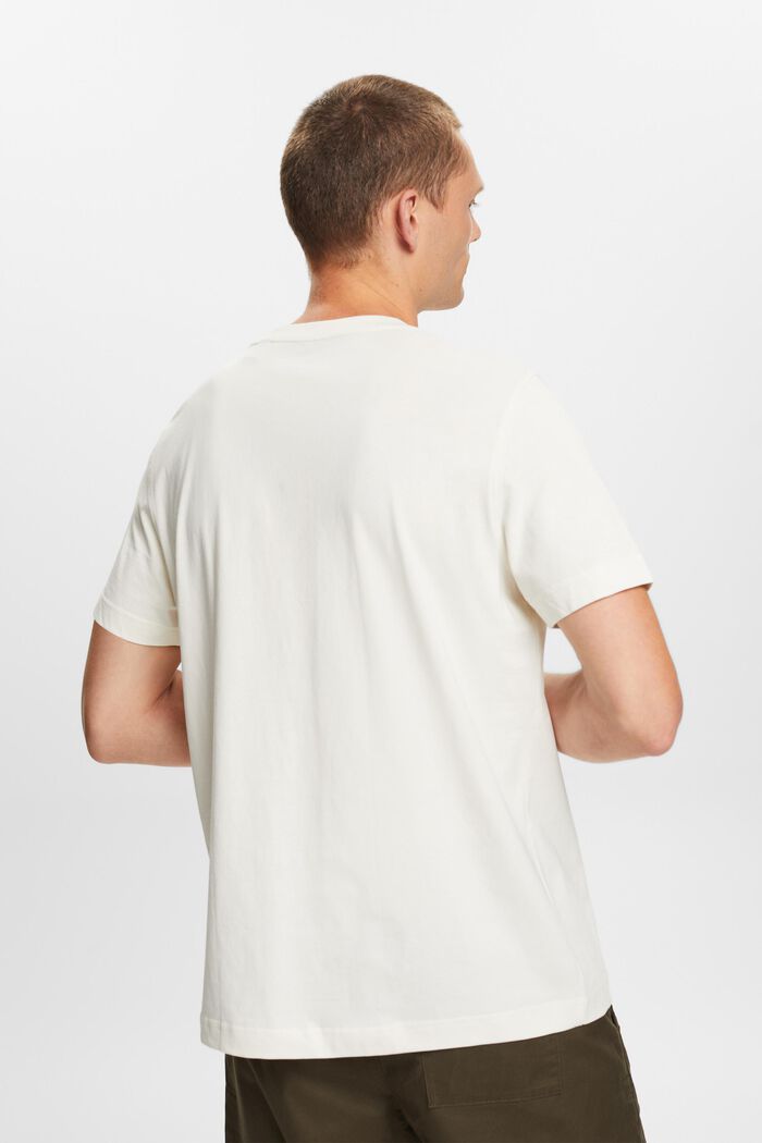 Tričko z bavlněného žerzeje, s grafickým designem, ICE, detail image number 3