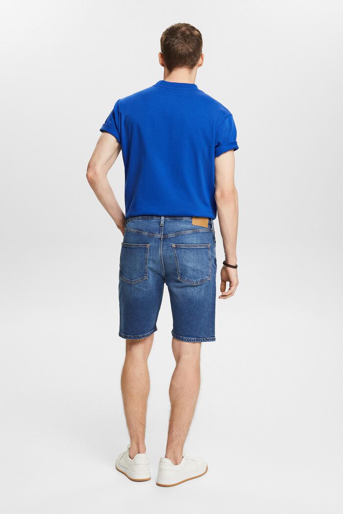 Rovné džínové šortky, BLUE MEDIUM WASHED, detail image number 2